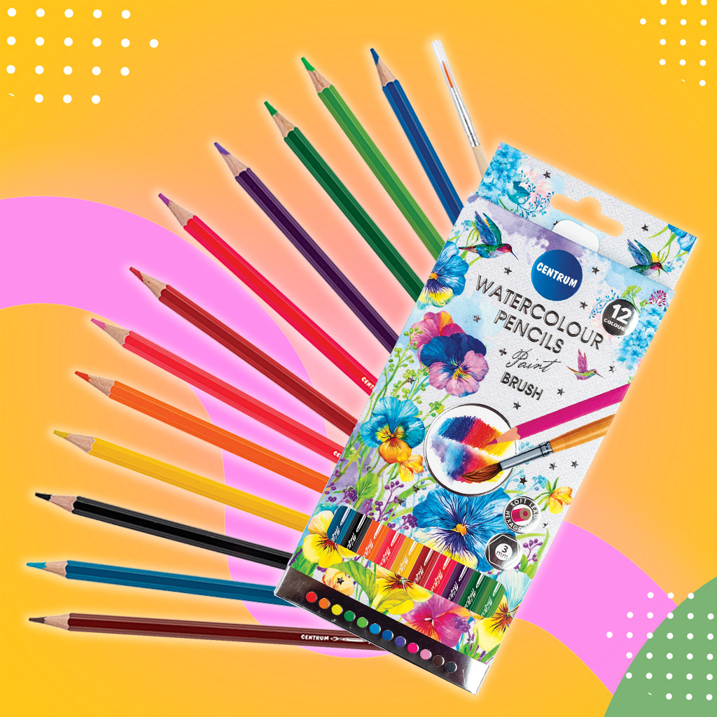 Акварельные карандаши от Centrum. Живопись на кончике карандаша.